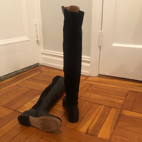 Over-the-Knee Luxury Leather Boots - Picture 6 of 10